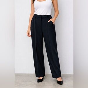 TOMMY HILFIGER || Navy Tailored Trousers. Sz. 14